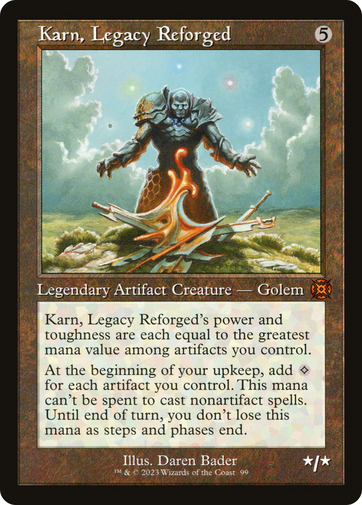 Karn, Legacy Reforged (Retro) [March of the Machine: The Aftermath] | Tabernacle Games