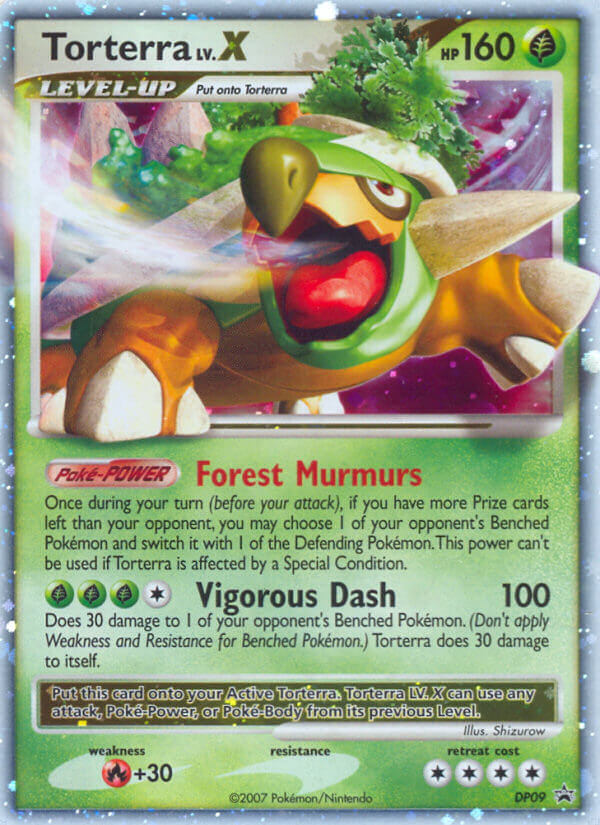 Torterra LV.X (DP09) [Diamond & Pearl: Black Star Promos] | Tabernacle Games