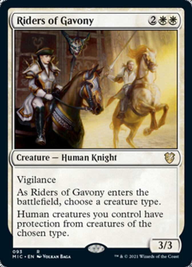 Riders of Gavony [Innistrad: Midnight Hunt Commander] | Tabernacle Games