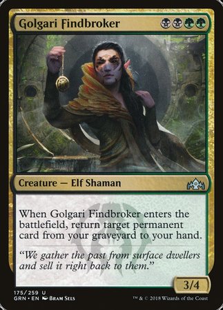 Golgari Findbroker [Guilds of Ravnica] | Tabernacle Games