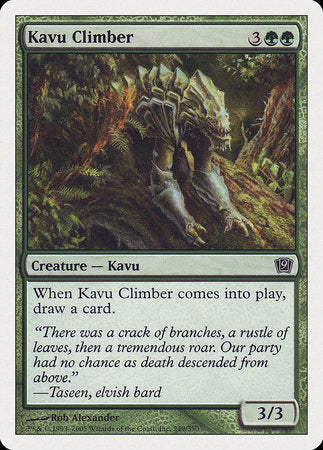 Kavu Climber [Ninth Edition] | Tabernacle Games