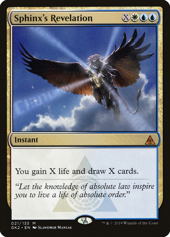 Sphinx's Revelation [Ravnica Allegiance Guild Kit] | Tabernacle Games