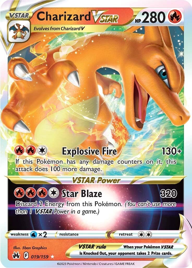 Charizard VSTAR (019/159) [Sword & Shield: Crown Zenith] | Tabernacle Games