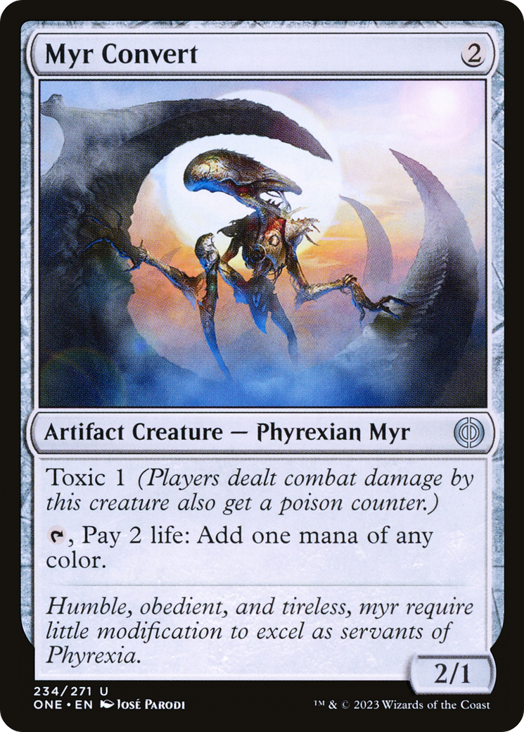 Myr Convert [Phyrexia: All Will Be One] | Tabernacle Games