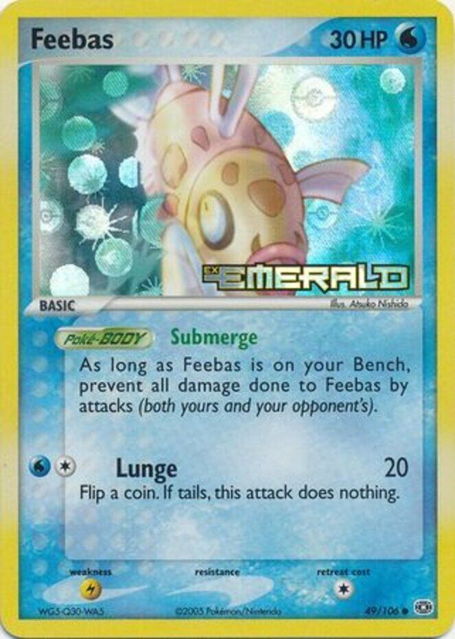 Feebas (49/106) (Stamped) [EX: Emerald] | Tabernacle Games