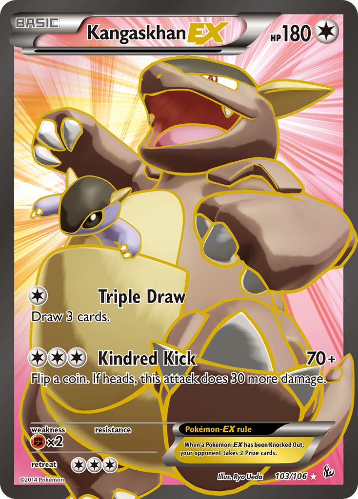 Kangaskhan EX (103/106) [XY: Flashfire] | Tabernacle Games