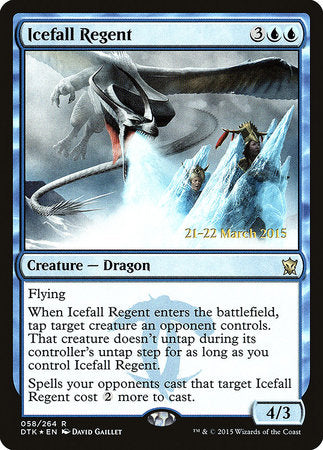 Icefall Regent [Dragons of Tarkir Promos] | Tabernacle Games