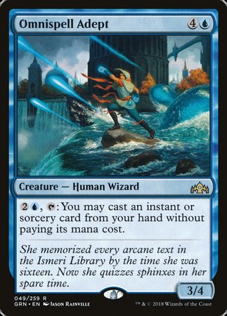 Omnispell Adept [Guilds of Ravnica] | Tabernacle Games