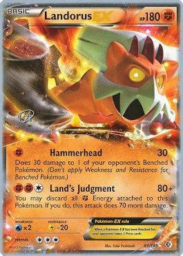 Landorus EX (89/149) (The Flying Hammer - Rowan Stavenow) [World Championships 2015] | Tabernacle Games