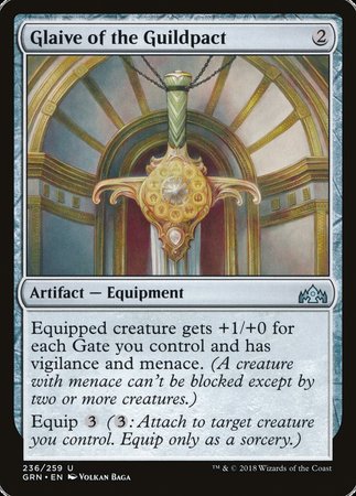 Glaive of the Guildpact [Guilds of Ravnica] | Tabernacle Games