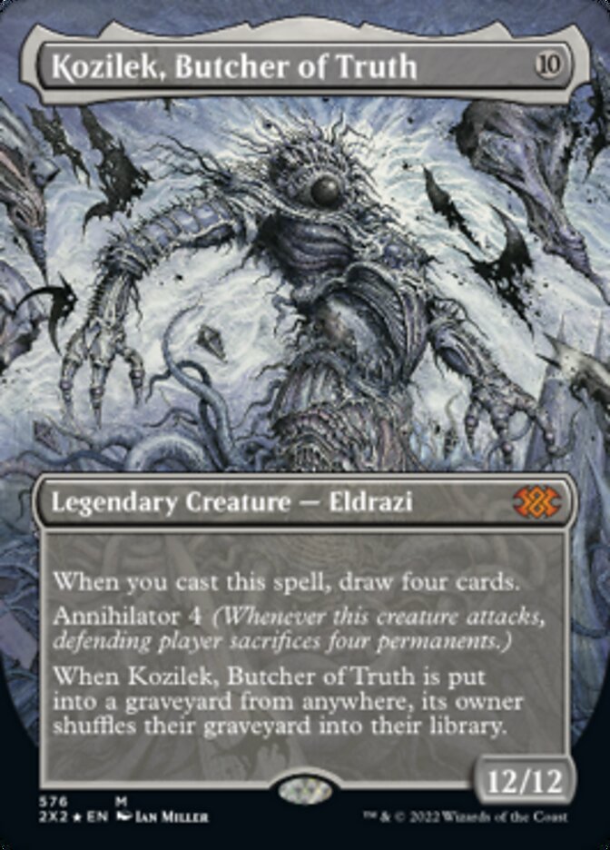 Kozilek, Butcher of Truth (Textured Foil) [Double Masters 2022] | Tabernacle Games