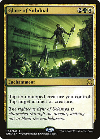 Glare of Subdual [Eternal Masters] | Tabernacle Games