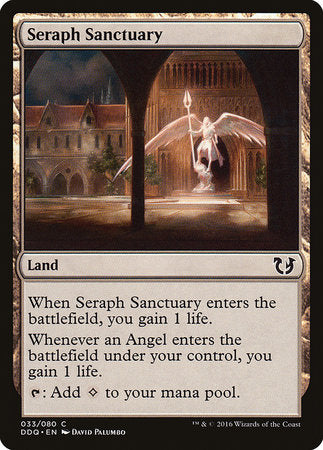 Seraph Sanctuary [Duel Decks: Blessed vs. Cursed] | Tabernacle Games