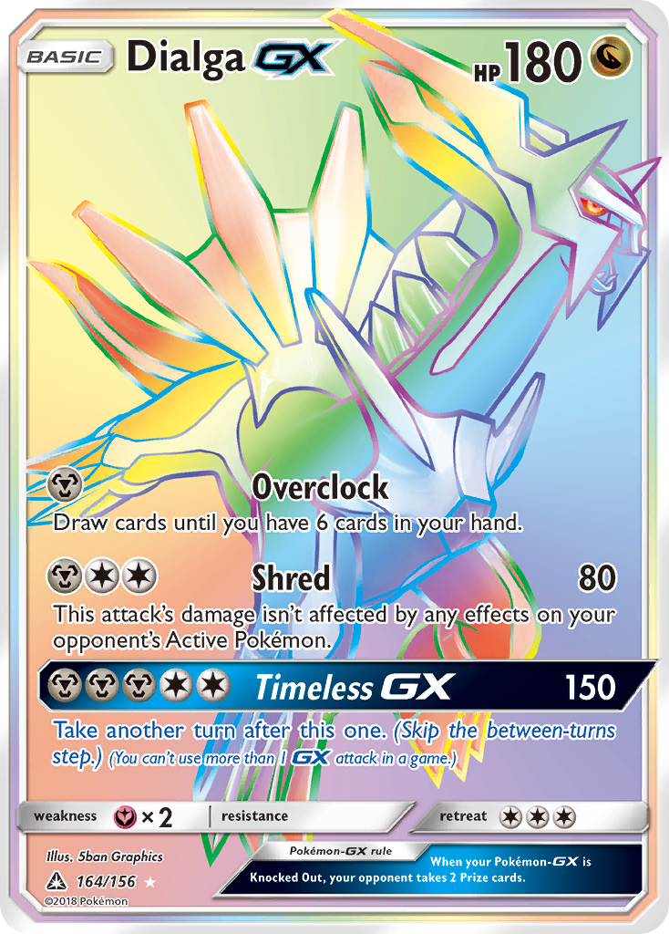 Dialga GX (164/156) [Sun & Moon: Ultra Prism] | Tabernacle Games