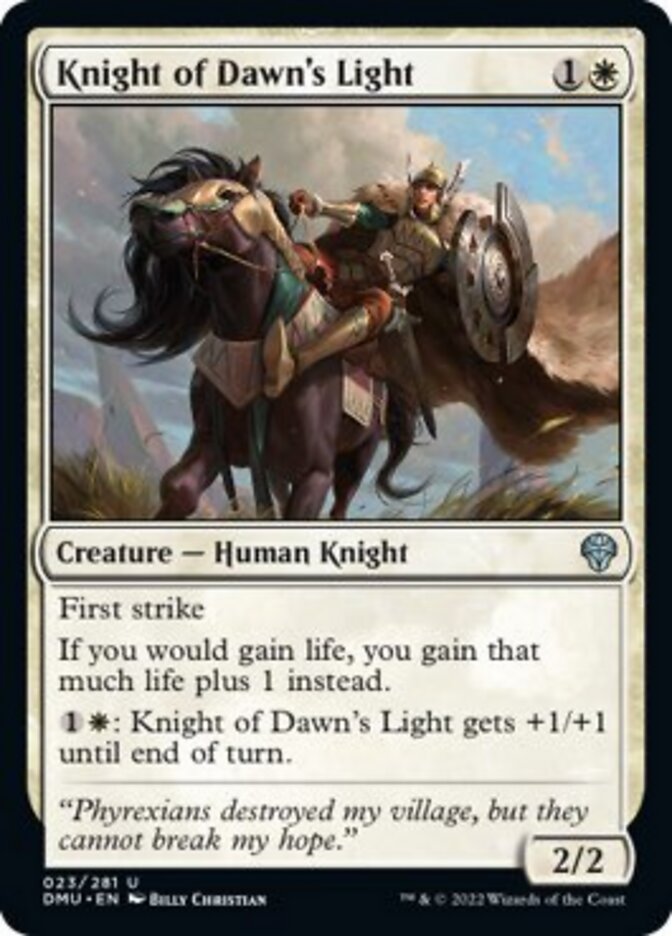 Knight of Dawn's Light [Dominaria United] | Tabernacle Games