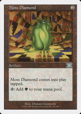 Moss Diamond [Classic Sixth Edition] | Tabernacle Games