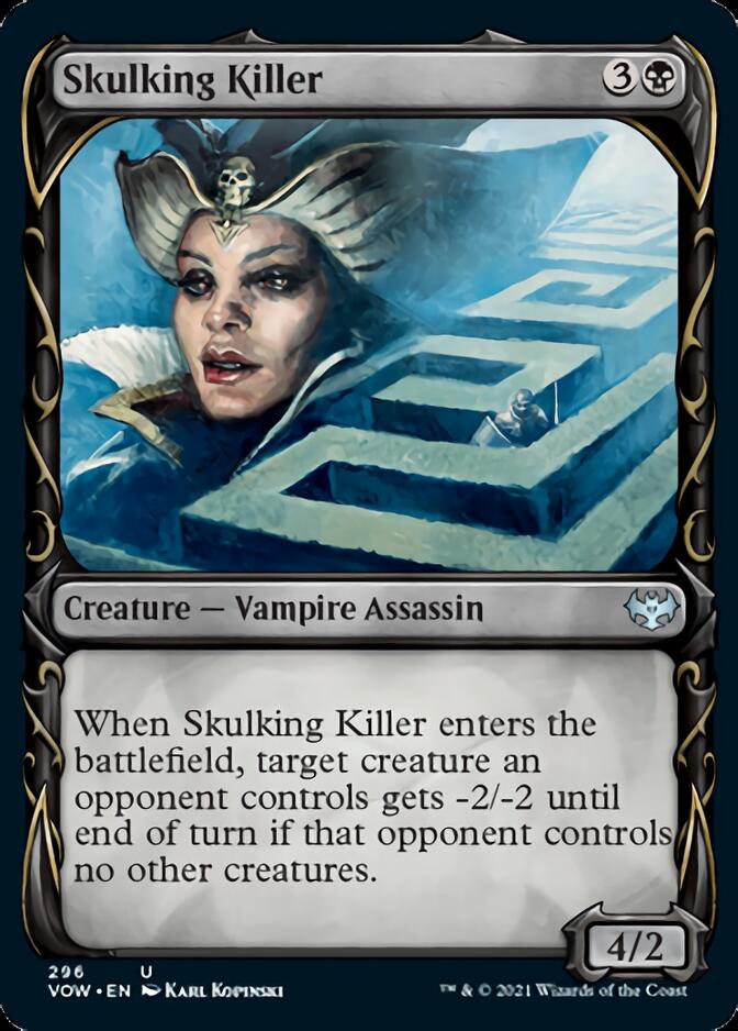 Skulking Killer (Showcase Fang Frame) [Innistrad: Crimson Vow] | Tabernacle Games