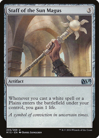 Staff of the Sun Magus [Magic 2015] | Tabernacle Games