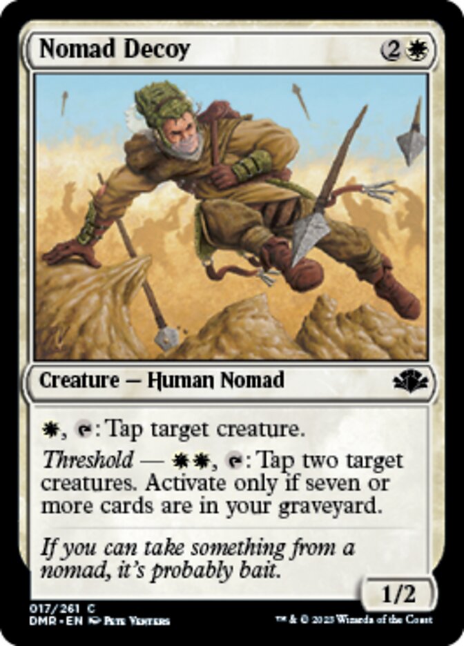 Nomad Decoy [Dominaria Remastered] | Tabernacle Games