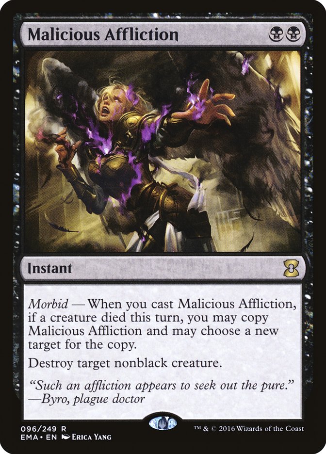 Malicious Affliction [Eternal Masters] | Tabernacle Games