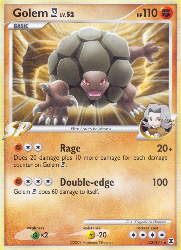 Golem (23/111) [Platinum: Rising Rivals] | Tabernacle Games