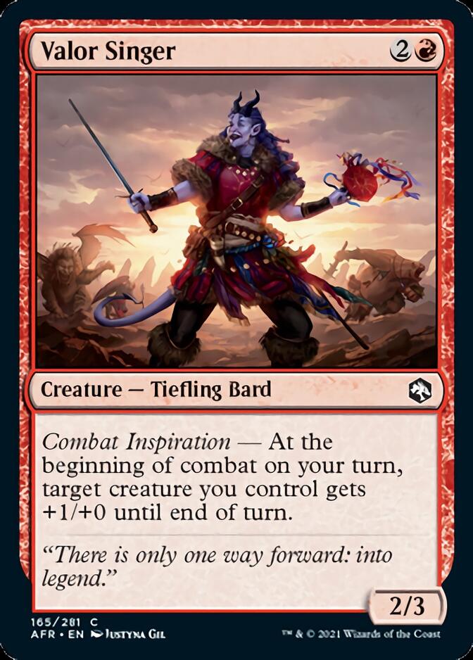 Valor Singer [Dungeons & Dragons: Adventures in the Forgotten Realms] | Tabernacle Games