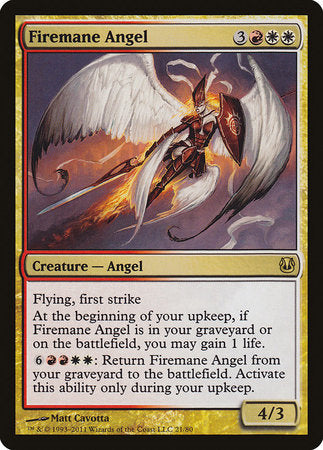 Firemane Angel [Duel Decks: Ajani vs. Nicol Bolas] | Tabernacle Games