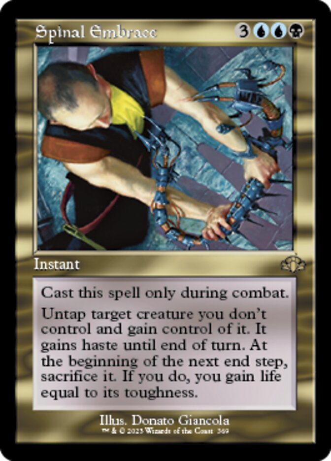 Spinal Embrace (Retro) [Dominaria Remastered] | Tabernacle Games