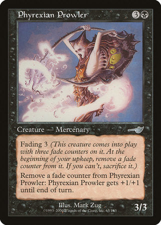 Phyrexian Prowler [Nemesis] | Tabernacle Games