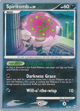 Spiritomb LV.39 (32/99) (Boltevoir - Michael Pramawat) [World Championships 2010] | Tabernacle Games