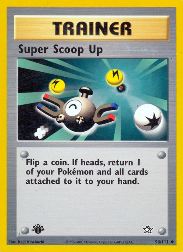 Super Scoop Up (98/111) [Neo Genesis 1st Edition] | Tabernacle Games