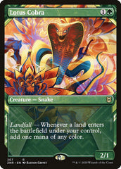 Lotus Cobra (Showcase) [Zendikar Rising] | Tabernacle Games
