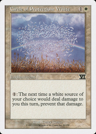 Circle of Protection: White [Classic Sixth Edition] | Tabernacle Games