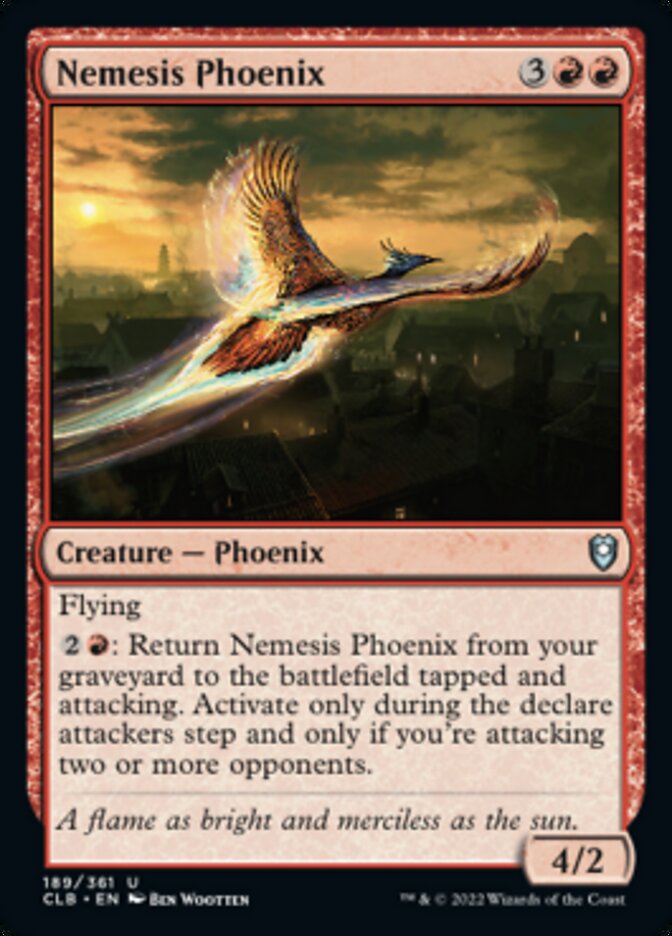 Nemesis Phoenix [Commander Legends: Battle for Baldur's Gate] | Tabernacle Games