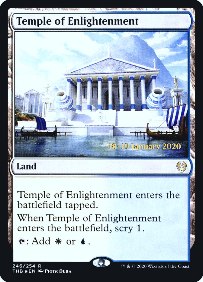 Temple of Enlightenment [Theros Beyond Death Prerelease Promos] | Tabernacle Games