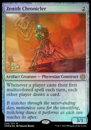 Zenith Chronicler [Phyrexia: All Will Be One Prerelease Promos] | Tabernacle Games