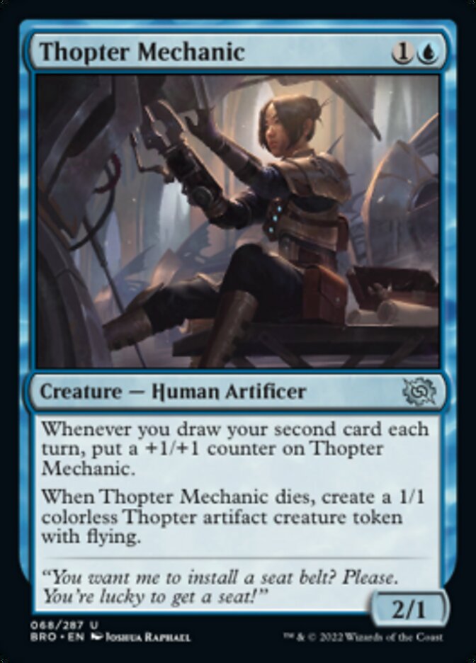 Thopter Mechanic [The Brothers' War] | Tabernacle Games