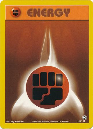 Fighting Energy (106/111) [Neo Genesis Unlimited] | Tabernacle Games