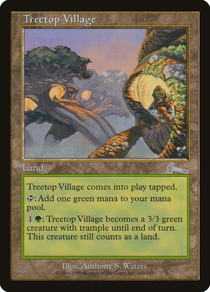 Treetop Village [Urza's Legacy] | Tabernacle Games