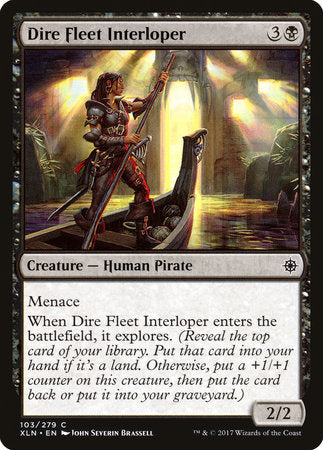 Dire Fleet Interloper [Ixalan] | Tabernacle Games