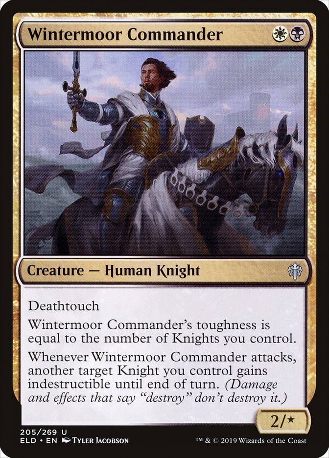 Wintermoor Commander [Throne of Eldraine] | Tabernacle Games