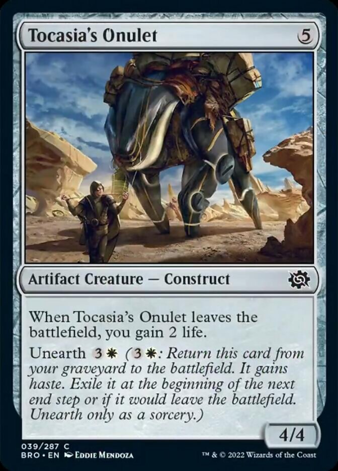 Tocasia's Onulet [The Brothers' War] | Tabernacle Games