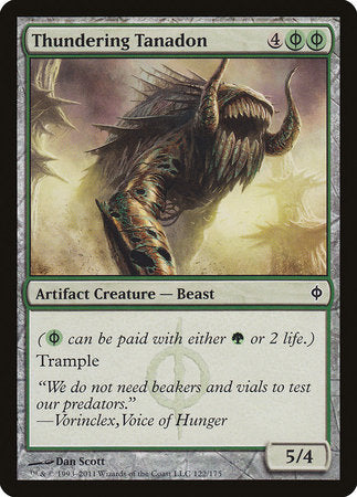 Thundering Tanadon [New Phyrexia] | Tabernacle Games