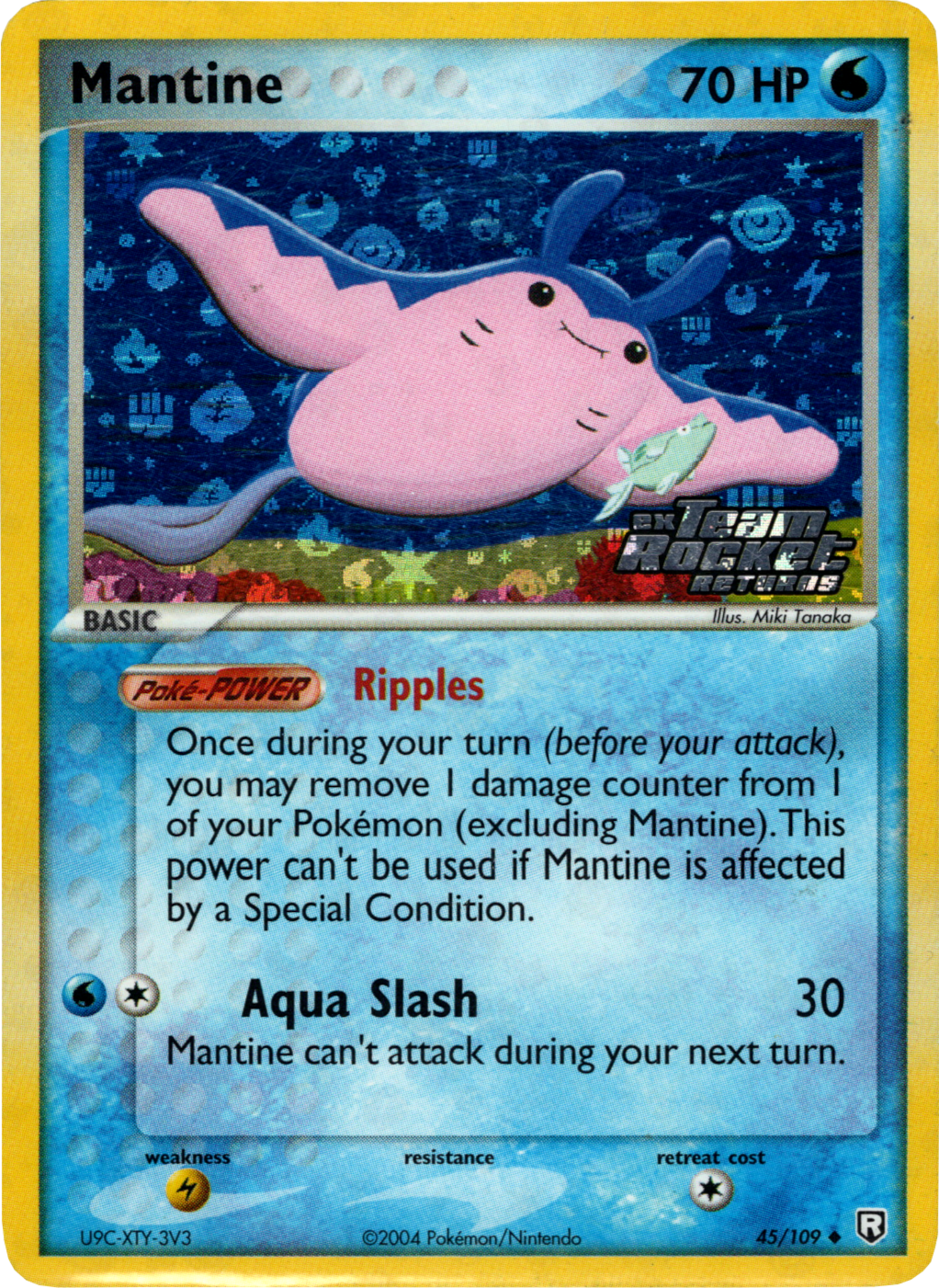 Mantine (45/109) (Stamped) [EX: Team Rocket Returns] | Tabernacle Games