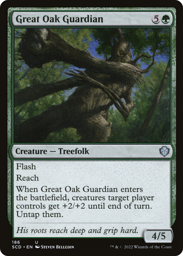 Great Oak Guardian [Starter Commander Decks] | Tabernacle Games
