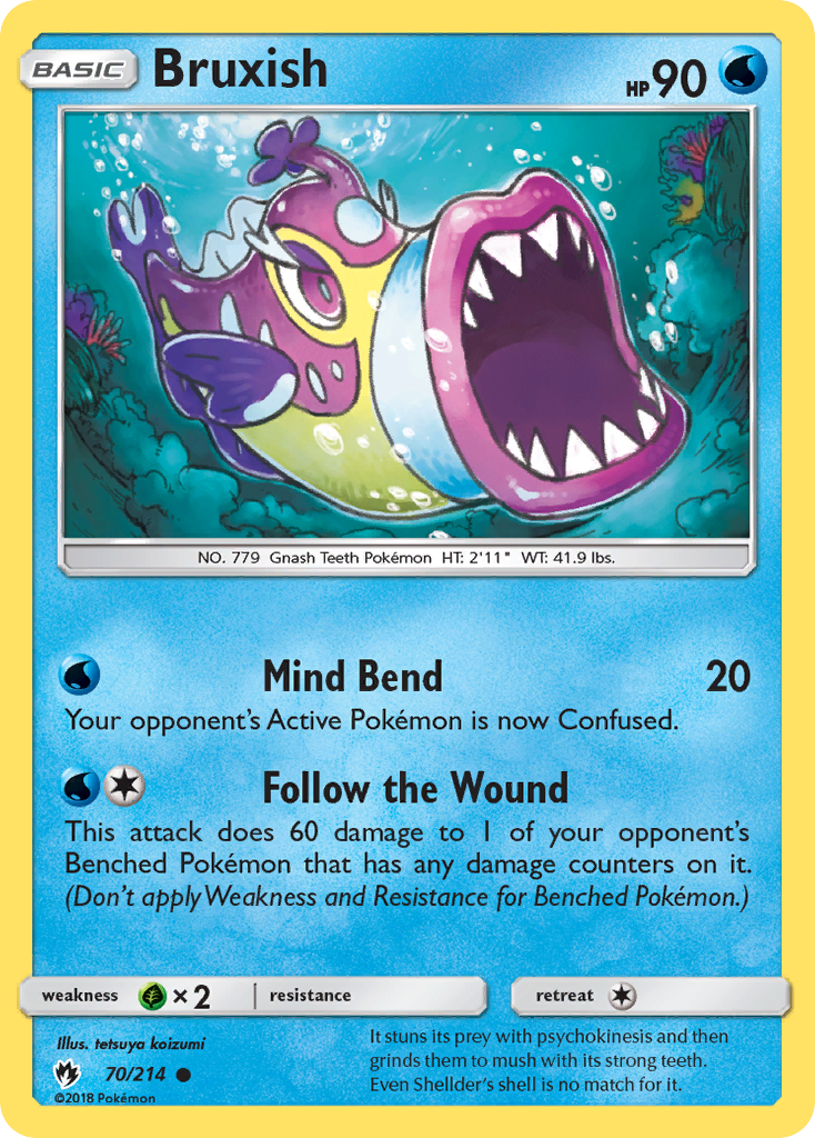 Bruxish (70/214) [Sun & Moon: Lost Thunder] | Tabernacle Games