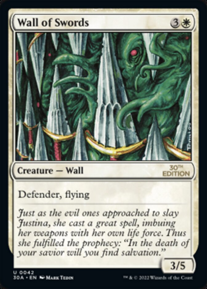 Wall of Swords [30th Anniversary Edition] | Tabernacle Games