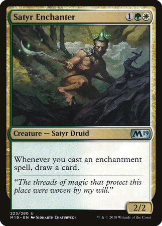 Satyr Enchanter [Core Set 2019] | Tabernacle Games