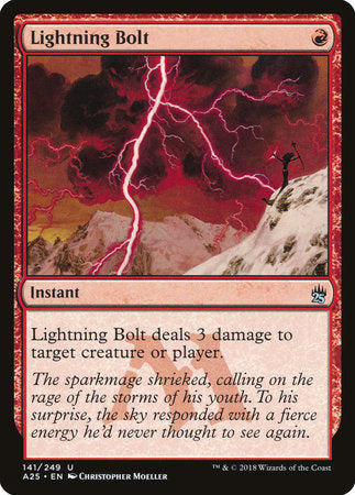 Lightning Bolt [Masters 25] | Tabernacle Games