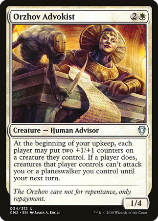 Orzhov Advokist [Commander Anthology Volume II] | Tabernacle Games